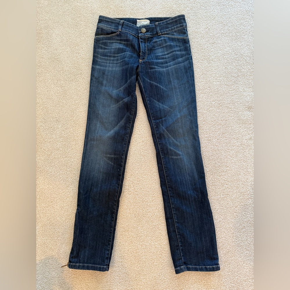 Current/Elliott Side Ankle Zipper Jeans (NWT) Size XS